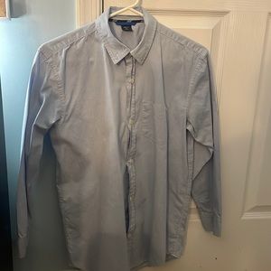 XXL Boys Blue Gap Button-Down Dress Shirt